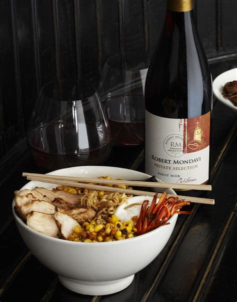 Chef Justin Warners Tricked Out Ramen Using Robert Mondavi Private