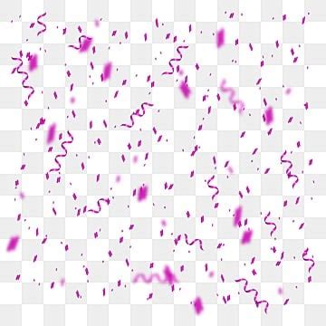 Realistic Confetti Vector Hd Images Confetti Realistic Pink Ribbons