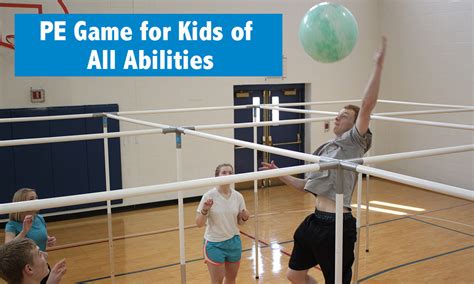 PE Games for Kids of All Abilities – 9 Square in the Air