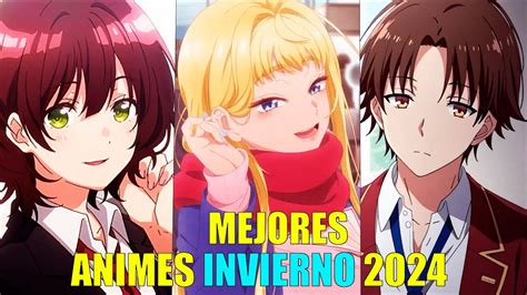 TOP ANIMES ENERO 2024 QUE TIENES QUE VER YouTube