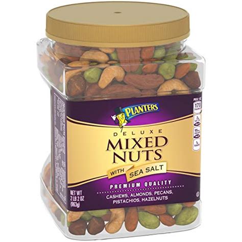 Buy Planters Deluxe Mixed Nuts With Sea Salt Oz Special Discount