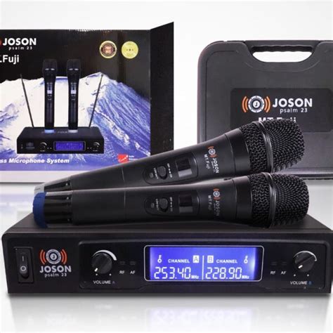 Joson Mt Fuji Dual Wireless Microphone Dagupan Audio Electronics