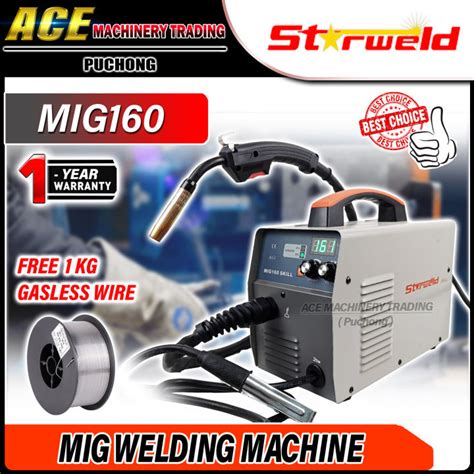 Starweld Gasless Mig Gasless Mig Welding Machine Free Gift