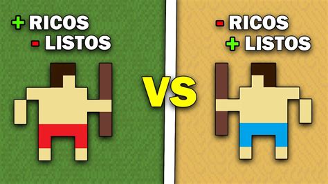 Ricos Idiotas Vs Pobres Inteligentes Worldbox Youtube