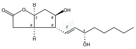 3aR 4R 5R 6aS 5 羟基 4 S E 3 羟基辛 1 烯 1 基 六氢 2H 环戊二烯 b 呋喃 2 酮 3aR 4R 5R