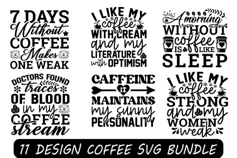 Coffee Svg Bundle Coffee Svg Graphic By Svg Design Hub · Creative Fabrica