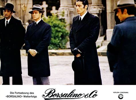 Borsalino Co Original Ah Foto Alain Delon Mafia Kult Ebay