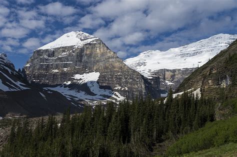 Mt Lefroy And Mt Victoria Banff National Park Benereshefsky Flickr