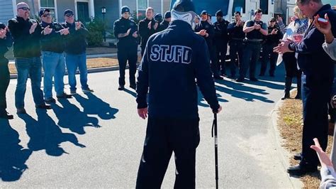 Critically Injured St John S Firefighter Returned Home Sunday