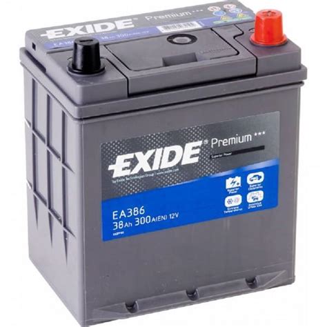 Exide Premium EA386 38Ah 300A jobb EA386 vásárlás Autó akkumulátor