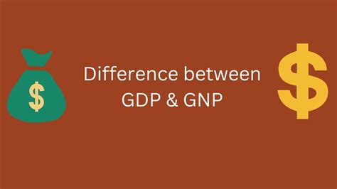 GDP Vs GNP Difference