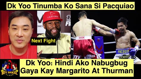 Dk Yoo Isunud Labanan Si Mayweather Hindi Daw Siya Nabugbug Ni