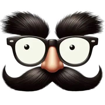 Cartoon Mustache And Glasses Disguise Clipart, Mustache, Glasses ...