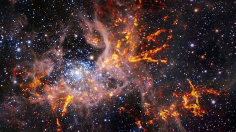 Stunning new photos of 'violent' Tarantula Nebula unveiled