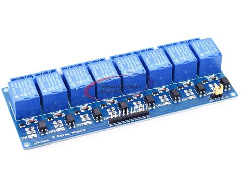 5V 12V 24V Relay Module With Optocoupler Relay Output 1 2 4 6 8 Way