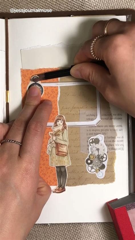 Actions Mean Effort Asmr Vintage Stickers Scrapbook Stationery Effort