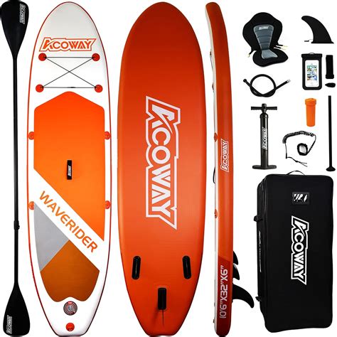 Amazon Inflatable Stand Up Paddle Board With Accessories Sup