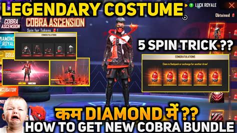 Cobra Legendary Bundle Legendary Royale Event Free Fire How To