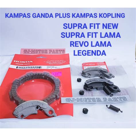 jual plat kampas kfl kopling  kampas ganda supra fit  supra fit