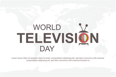 World Television Day background. 33042026 Vector Art at Vecteezy