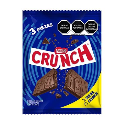 Chocolate Con Leche Nestl Crunch Barras De G C U Walmart