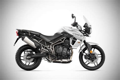 Triumph Tiger 800 Xr Crystal White 2018 Autobics