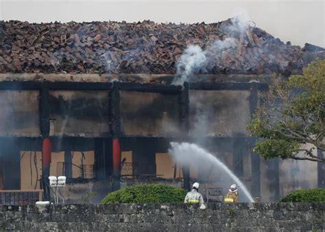 日本冲绳县那霸市的世界文化遗产首里城凌晨发生大火 正殿等7建筑物全烧毁 神秘的地球 科学自然地理探索