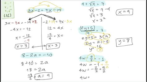 45 Despeje De Ecuaciones Dominando La Resolución De Problemas Para El Examen Paa Youtube