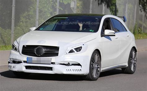 Mercedes Benz A45 Amg Facelift Spotted In Germany