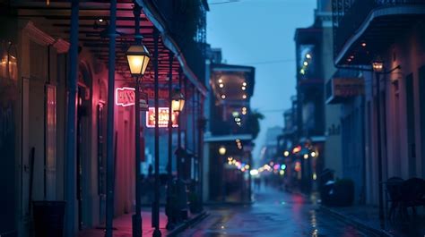 Premium Photo | Bourbon St New Orleans Louisiana USA cityscape of bars ...