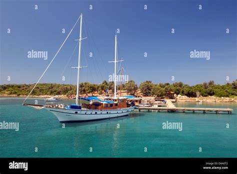 Cleopatra Island Sedir Island Aegean Sea Turkey Stock Photo Alamy