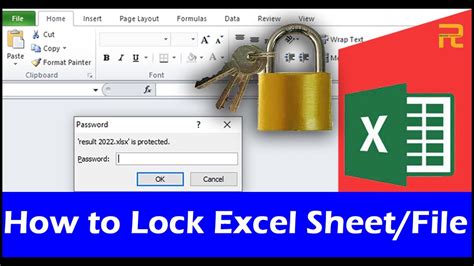 How To Lock Excel File How To Lock Excel Sheet How To Protect Excel