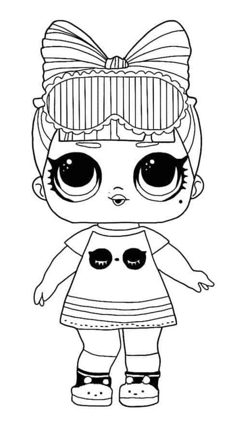 Lol Surprise Doll Coloring Pages Coloring Pages For Kids And Adults