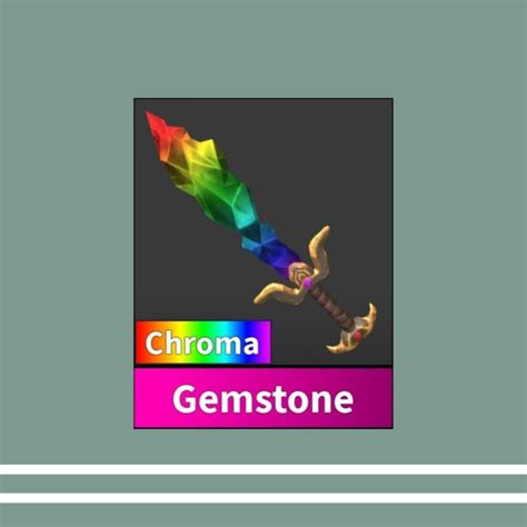 Mm2 Chroma Gemstone Video Gaming Gaming Accessories In Game Products