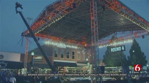 Downtown Broken Arrow Transforms For Nationally Televised Rumble In