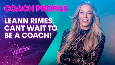 Leann Rimes Is Thrilled To Be A Voice Coach Meet The Coaches The