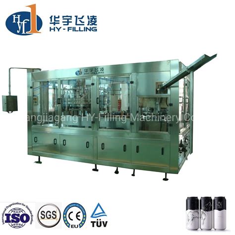 Automatic Pet Aluminium Can Carbonated Soft Drink CSD Sparking Water