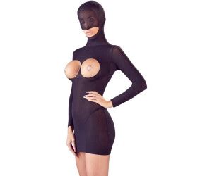 NO XQSE Kleid Mit Kopfmaske Brustfrei Inkl String Tanga Ab 18 75