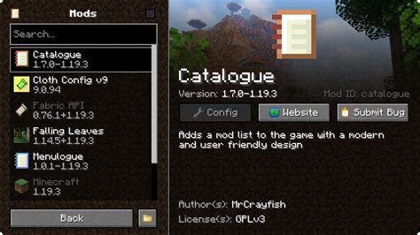 Catalogue (Fabric) - Minecraft Mods - CurseForge