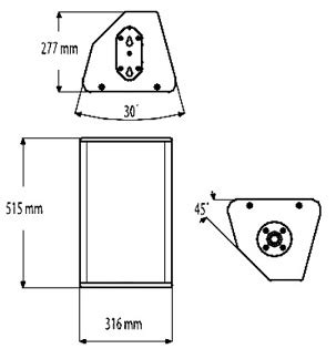 PS10 10” Loudspeaker Enclosure – JM Event Services