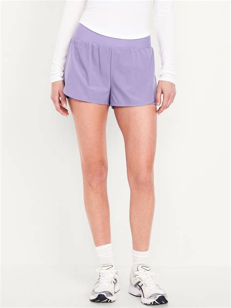 Dolphin Hem Run Shorts For Women Old Navy