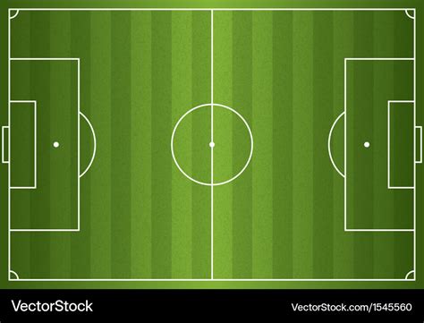 Grass Textured Soccer Field Royalty Free Vector Image