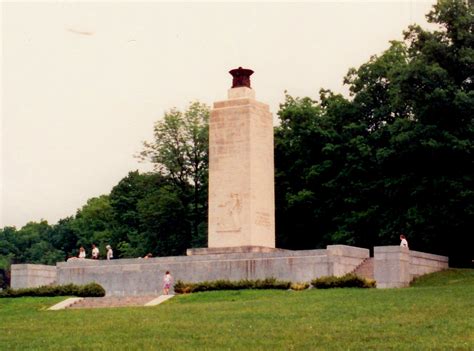 The Eternal Light Peace Monument At Gettysburg Iron Brigader