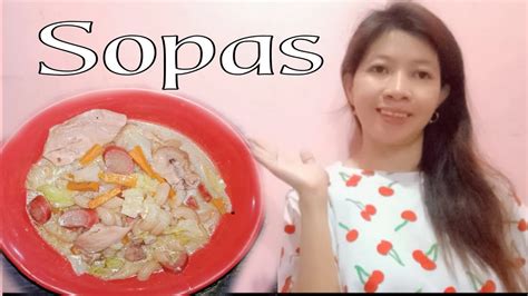 How To Cook Creamy Filipino Sopas Pinoyfood Philippines Macaroni Sopas Youtube