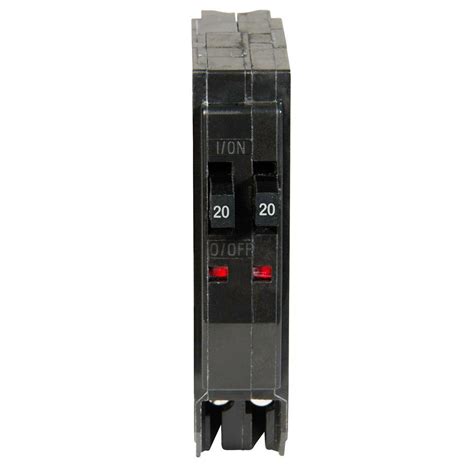 Square D QO 2-20 Amp Single-Pole Tandem Circuit Breaker-QO2020C - The ...