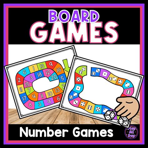 Number Board Games | Number Recognition Activities | Made By Teachers