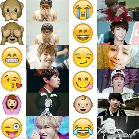 Bangtan As Emoji Bts Emoji Kpop Memes Bts Memes