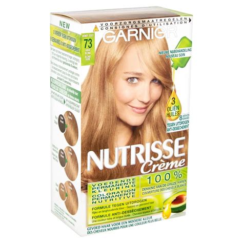 Nutrisse Crème Coloration permanente nutritive blond doré 73