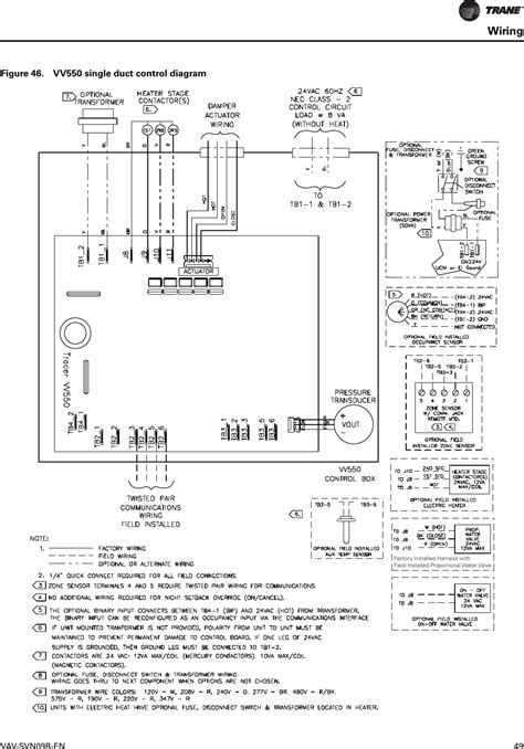 Trane Wiring Diagrams 2311 3329