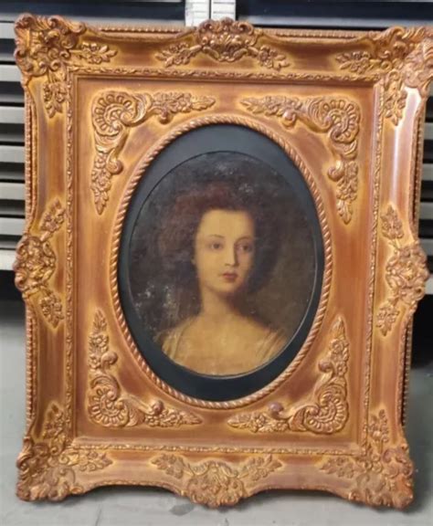 TABLEAU ANCIEN HUILE Portrait de Femme XIXème EUR 600 00 PicClick FR